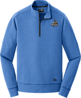 Mon Valley Thunder New Era Tri-Blend Fleece 1/4-Zip Pullover