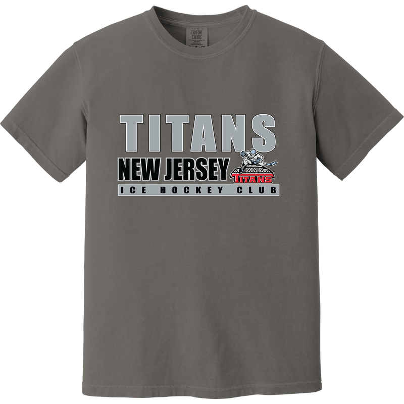 NJ Titans Heavyweight Ring Spun Tee