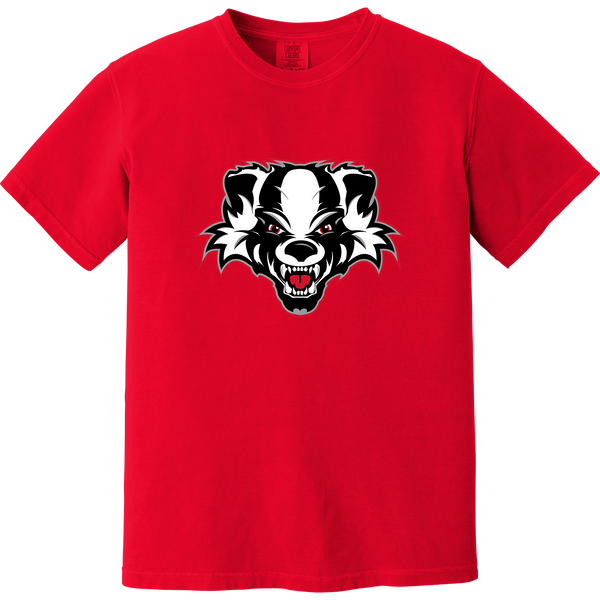 Scary Badgers Heavyweight Ring Spun Tee