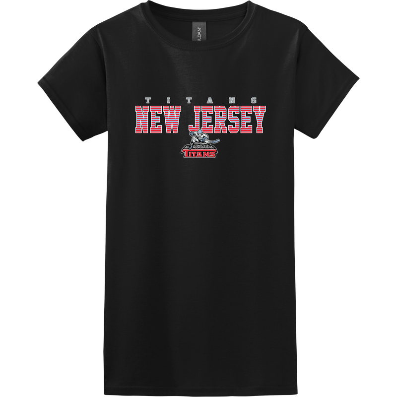 NJ Titans Softstyle Ladies' T-Shirt