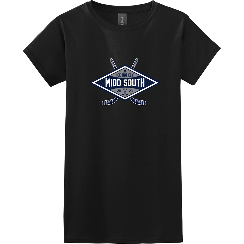 Midd South Hockey Softstyle Ladies' T-Shirt