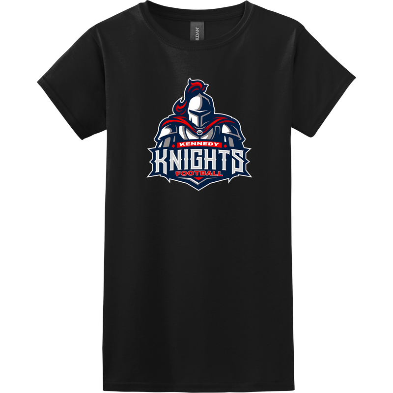 JFK Knights Football Softstyle Ladies' T-Shirt