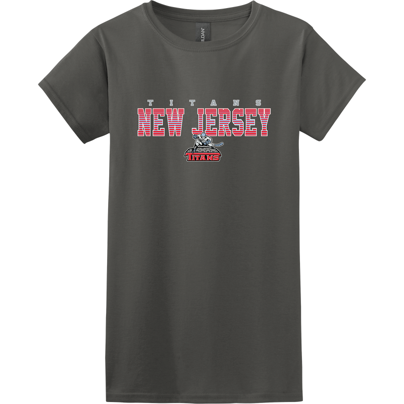 NJ Titans Softstyle Ladies' T-Shirt