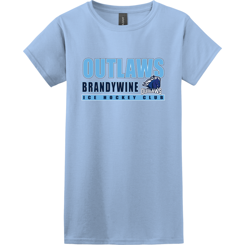 Brandywine Outlaws Softstyle Ladies' T-Shirt