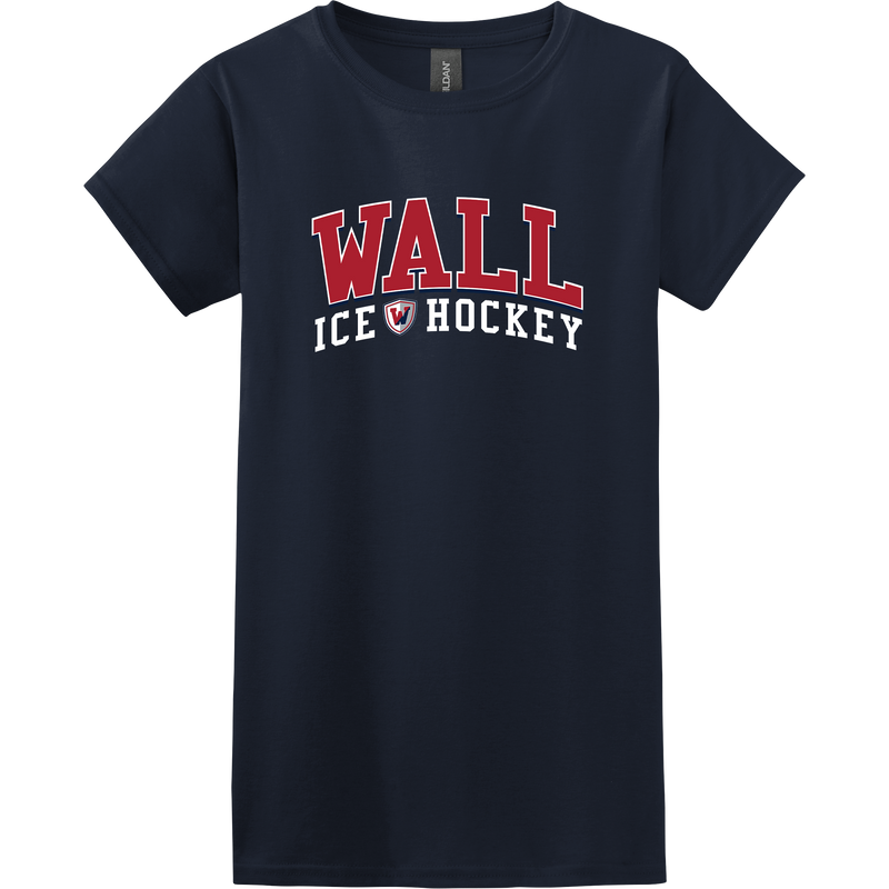 Wall Hockey Softstyle Ladies T-Shirt