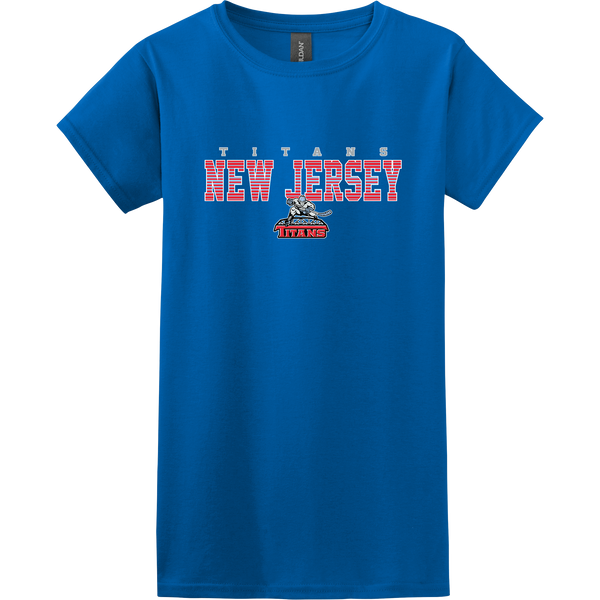 NJ Titans Softstyle Ladies' T-Shirt