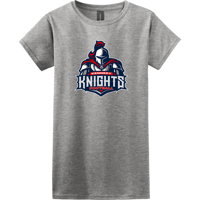 JFK Knights Football Softstyle Ladies' T-Shirt