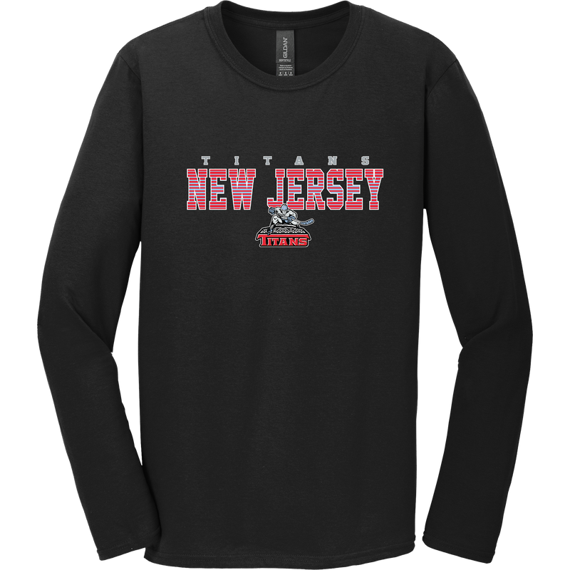 NJ Titans Softstyle Long Sleeve T-Shirt