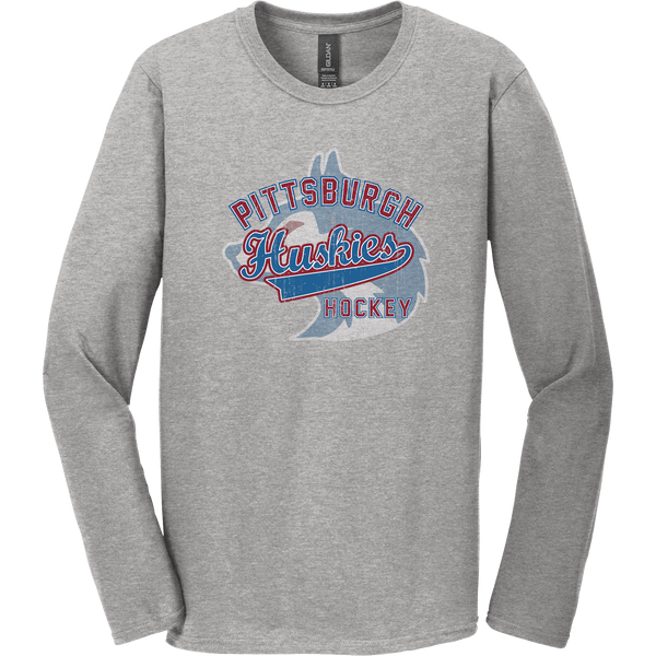 Pittsburgh Huskies Softstyle Long Sleeve T-Shirt