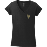 NJ Raiders Softstyle Ladies Fit V-Neck T-Shirt