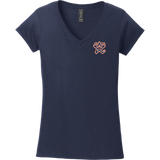 NY Stars Softstyle Ladies Fit V-Neck T-Shirt