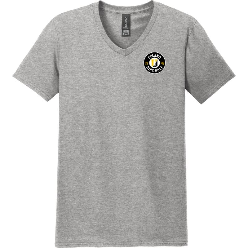 Upland Disc Golf Softstyle V-Neck T-Shirt