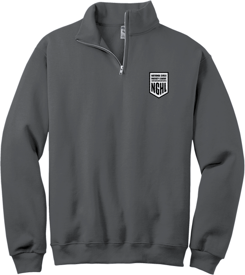 NGHL NuBlend 1/4-Zip Cadet Collar Sweatshirt