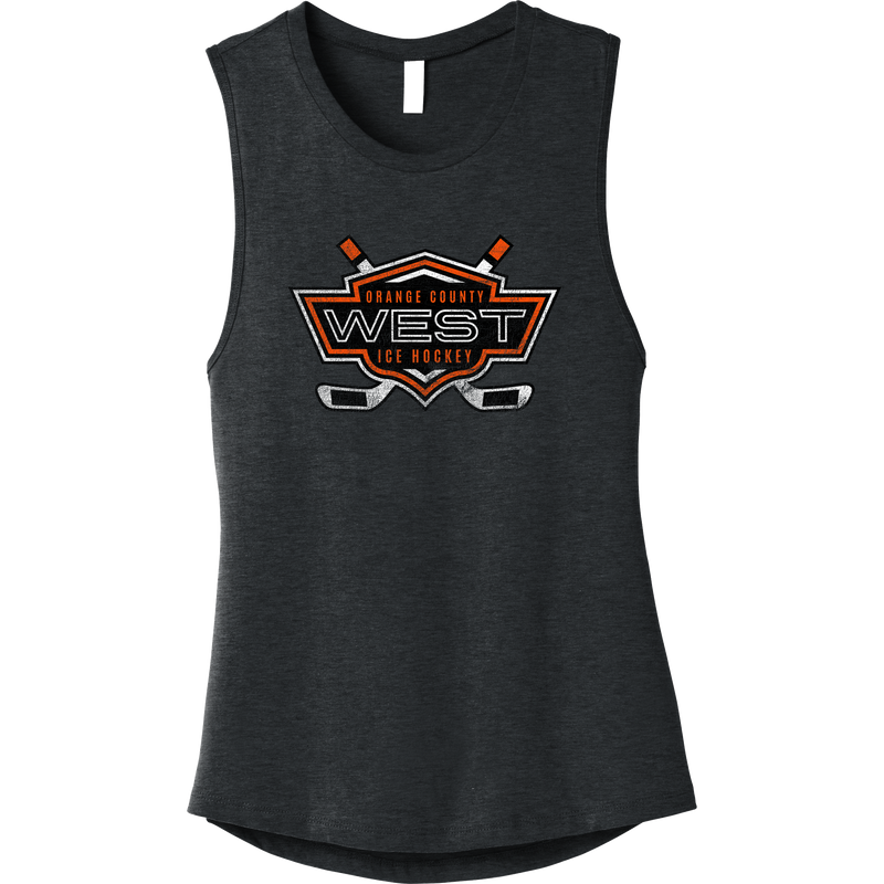 Orange County West Womens Jersey Muscle Tank