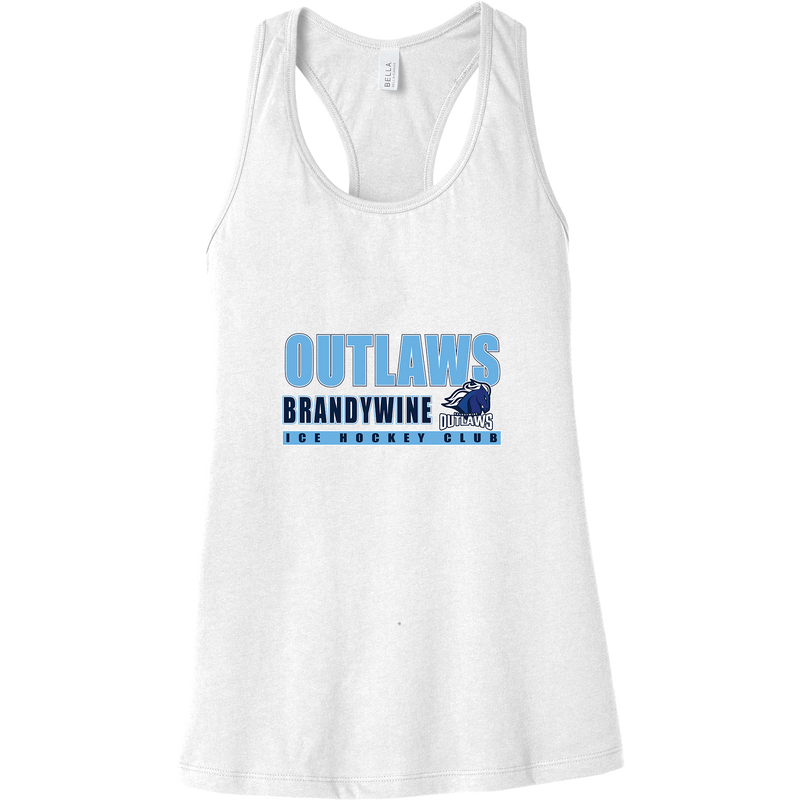 Brandywine Outlaws Womens Jersey Racerback Tank