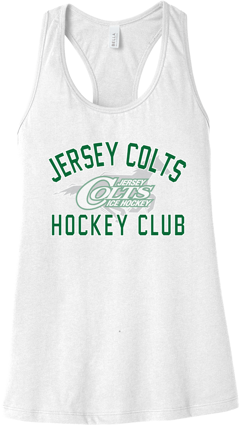 NJ Colts Womens Jersey Racerback Tank