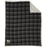 HVM Bulldogs Flannel Sherpa Blanket