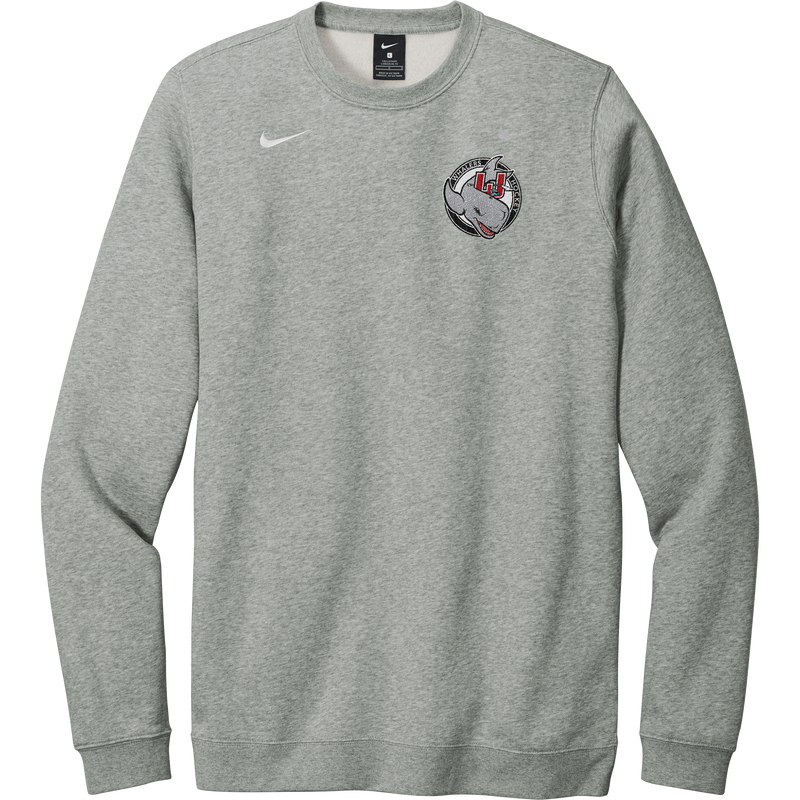 CT Whalers Tier 2 Nike Club Fleece Crew