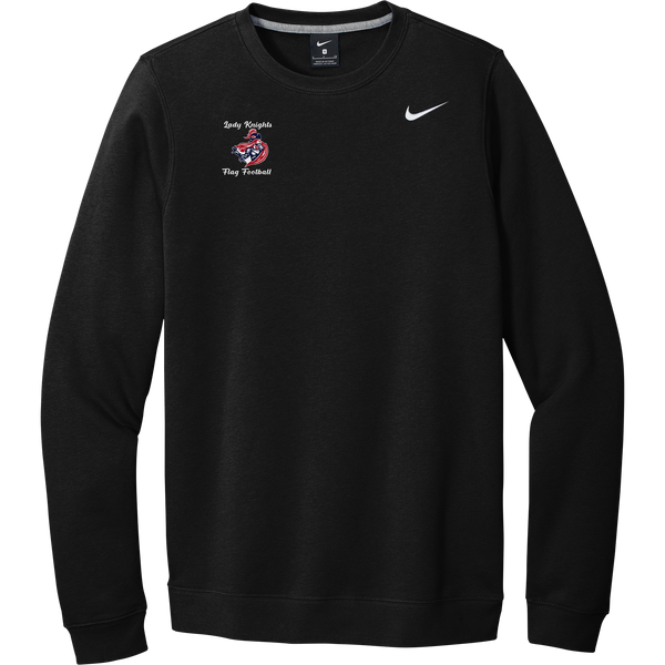 Kennedy Lady Knights Nike Club Fleece Crew