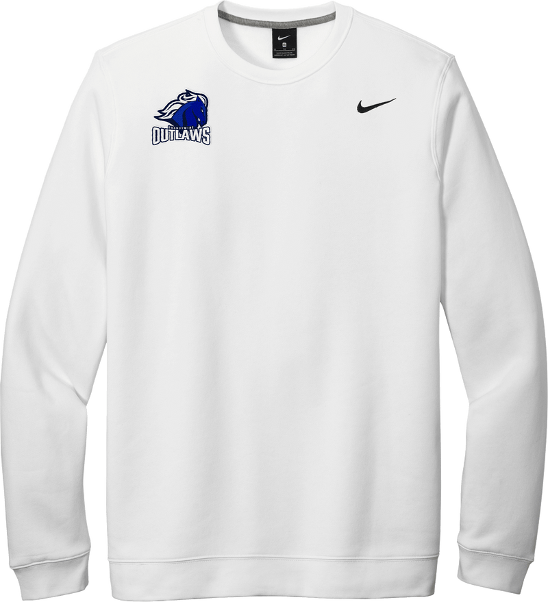 Brandywine Outlaws Nike Club Fleece Crew