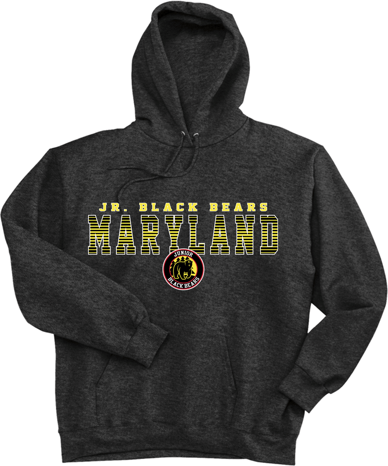 MD Jr. Black Bears Ultimate Cotton - Pullover Hooded Sweatshirt