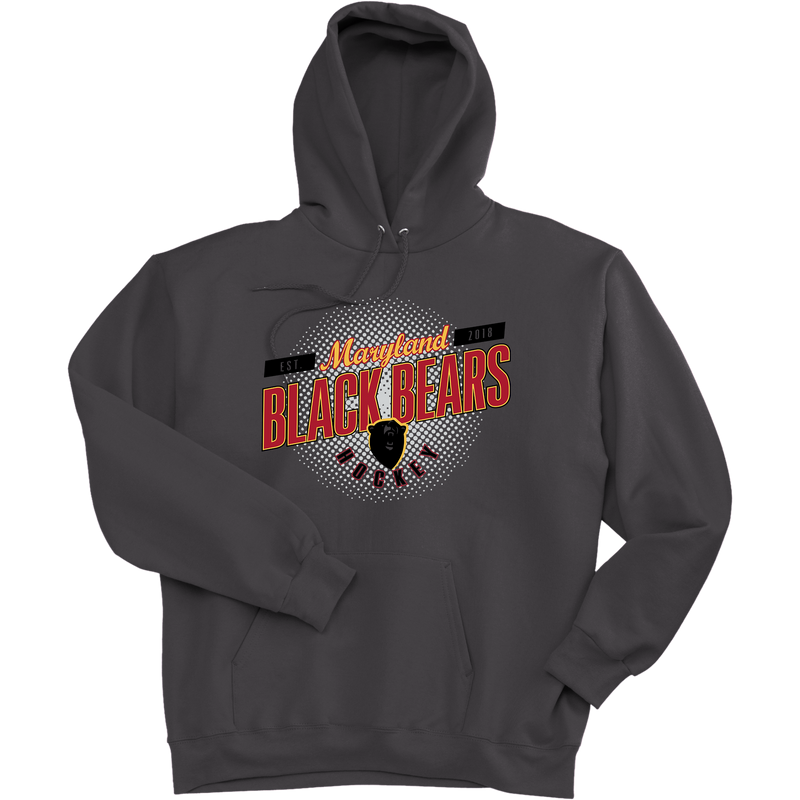 MD Jr. Black Bears Ultimate Cotton - Pullover Hooded Sweatshirt