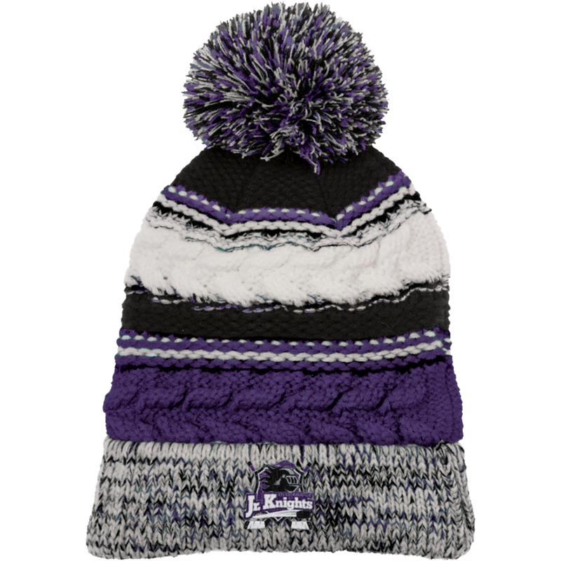 Old Bridge Jr. Knights Pom Pom Team Beanie