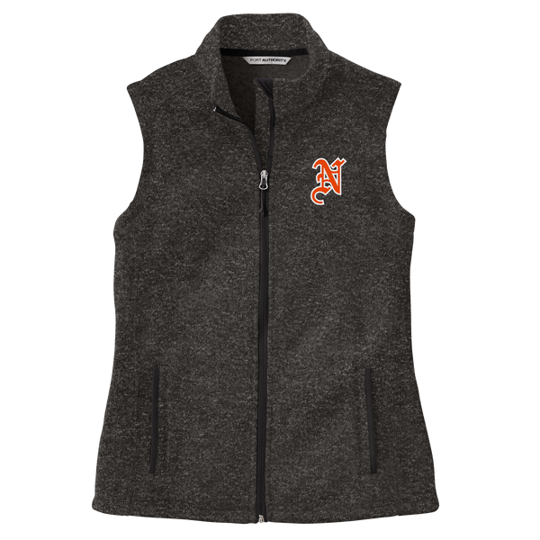 Midd North Hockey Ladies Sweater Fleece Vest