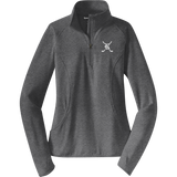 Randolph Middle School Ladies Sport-Wick Stretch 1/4-Zip Pullover