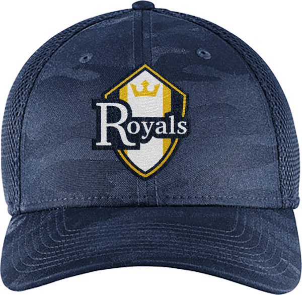 Royals Hockey Club New Era Tonal Camo Stretch Tech Mesh Cap