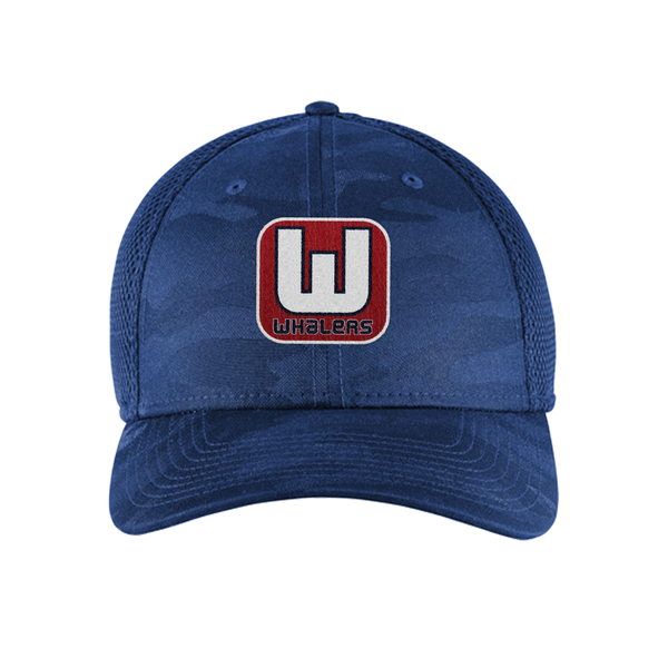 CT Whalers Tier 1 New Era Tonal Camo Stretch Tech Mesh Cap