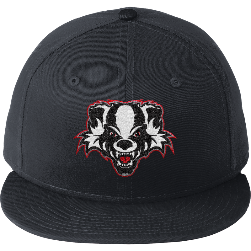 Scary Badgers New Era Flat Bill Snapback Cap