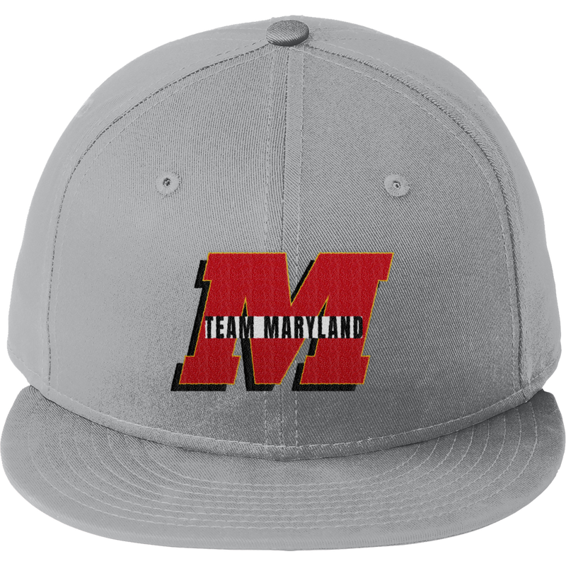 Team Maryland New Era Flat Bill Snapback Cap