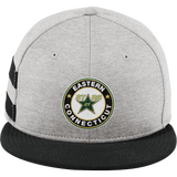 CT ECHO Stars New Era Shadow Heather Striped Flat Bill Snapback Cap