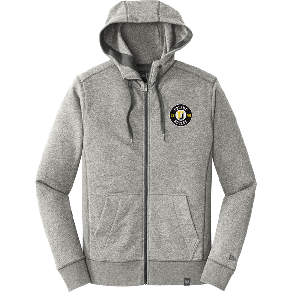 Upland Country Day School New Era French Terry Full-Zip Hoodie