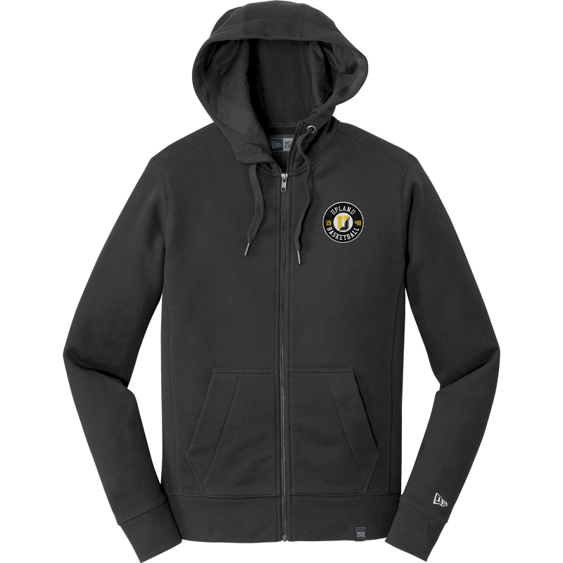 Upland Basketball New Era French Terry Full-Zip Hoodie