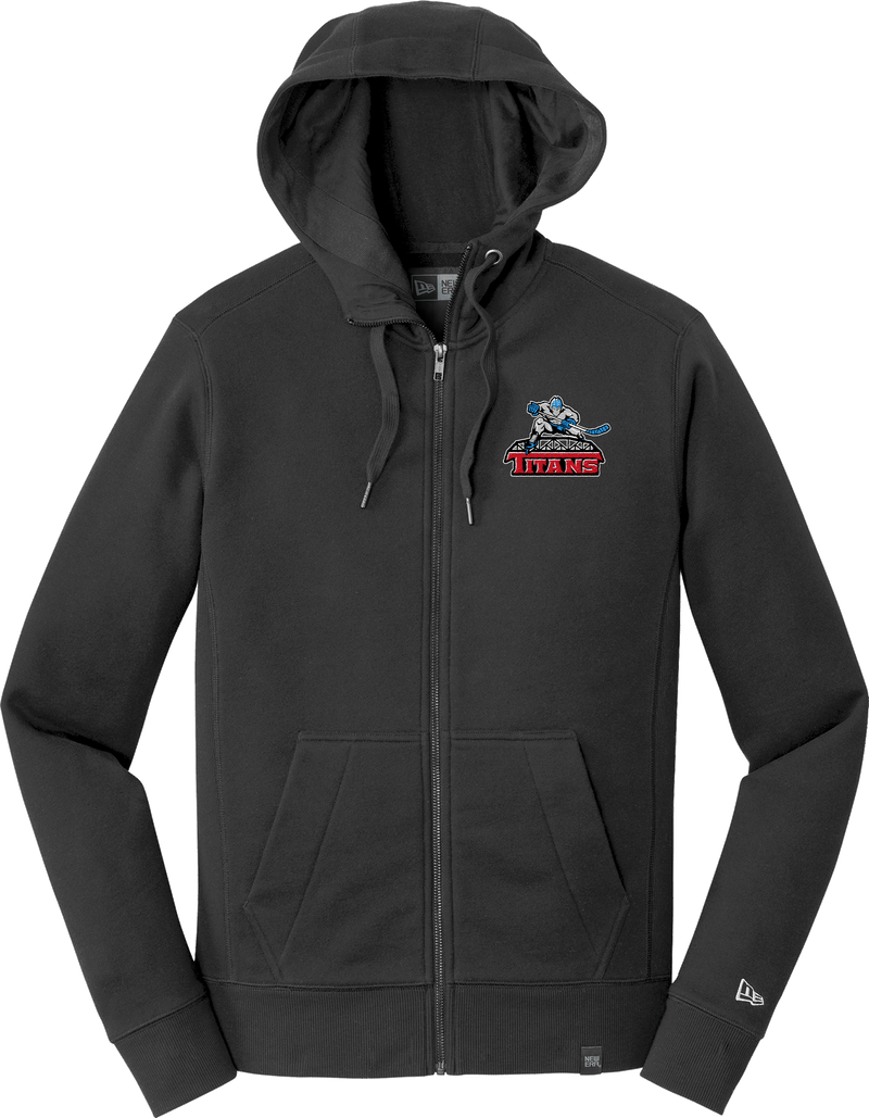 NJ Titans New Era French Terry Full-Zip Hoodie