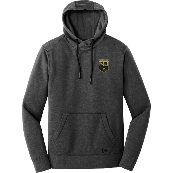 NJ Raiders New Era Tri-Blend Fleece Pullover Hoodie