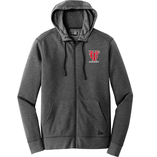 University of Tampa New Era Tri-Blend Fleece Full-Zip Hoodie