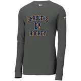 Powers Hockey Nike Dri-FIT Cotton/Poly Long Sleeve Tee