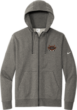 Orange County West Nike Club Fleece Sleeve Swoosh Full-Zip Hoodie