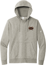 Orange County West Nike Club Fleece Sleeve Swoosh Full-Zip Hoodie