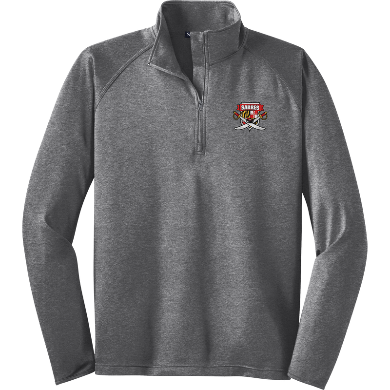 SOMD Sabres Sport-Wick Stretch 1/4-Zip Pullover