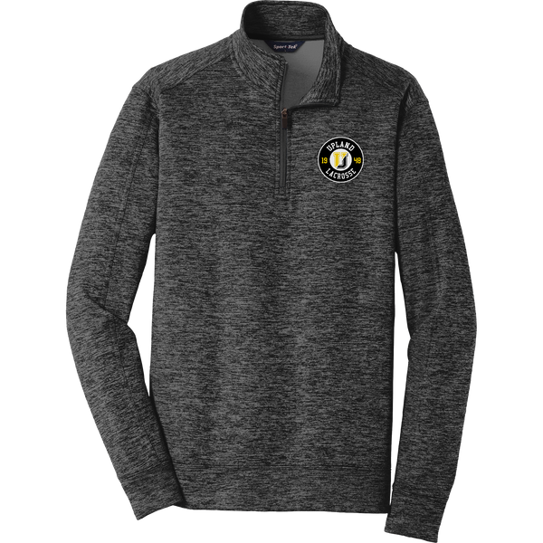 Upland Lacrosse PosiCharge Electric Heather Fleece 1/4-Zip Pullover