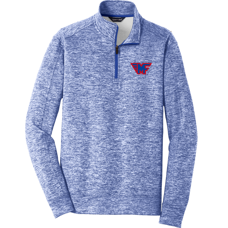 Mid-Fairfield PosiCharge Electric Heather Fleece 1/4-Zip Pullover