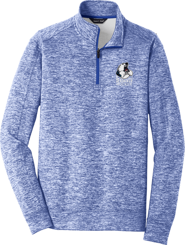 Berdnikov Bears PosiCharge Electric Heather Fleece 1/4-Zip Pullover