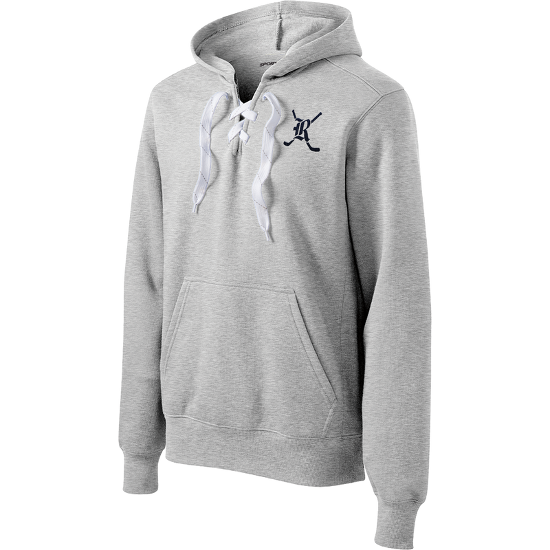 Randolph Middle School Lace Up Pullover Hooded Sweatshirt