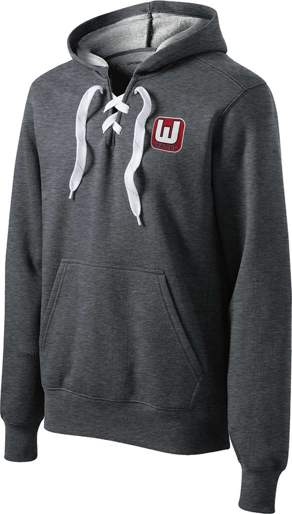 CT Whalers Tier 1 Lace Up Pullover Hooded Sweatshirt