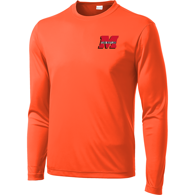 Team Maryland Long Sleeve PosiCharge Competitor Tee