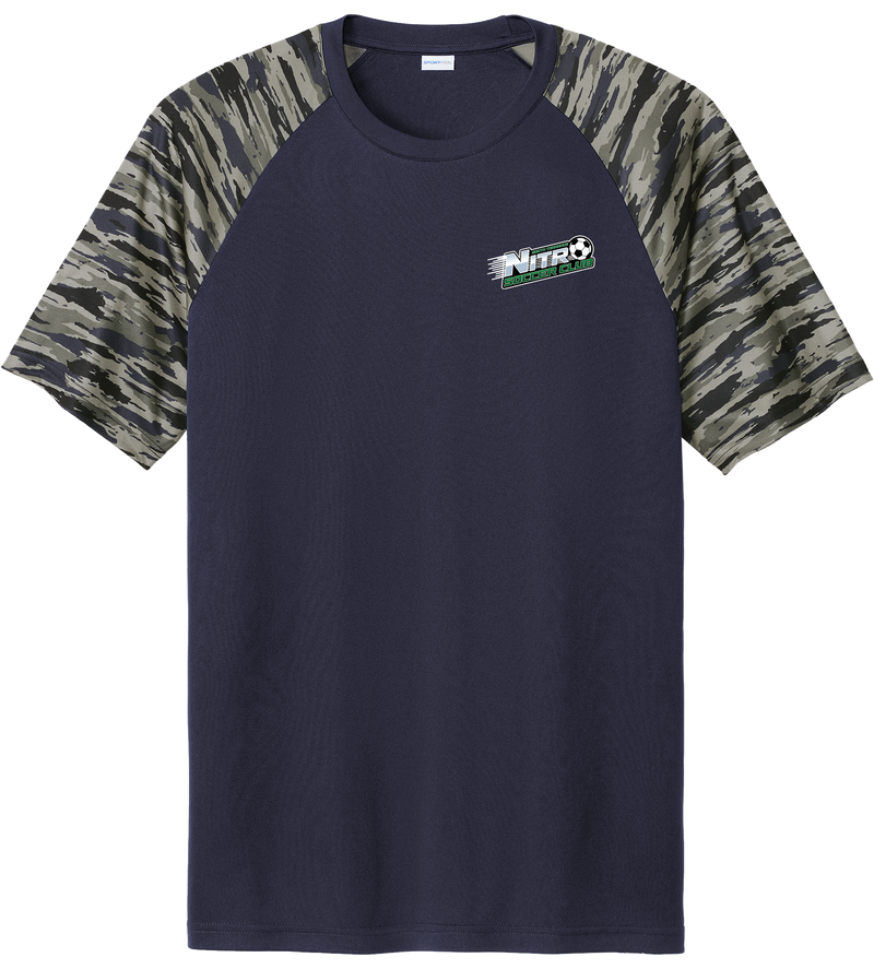 Nitro Soccer Drift Camo Colorblock Tee